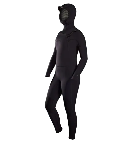 Adelio Womans 5/4 Hooded Harper Steamer Wetsuit