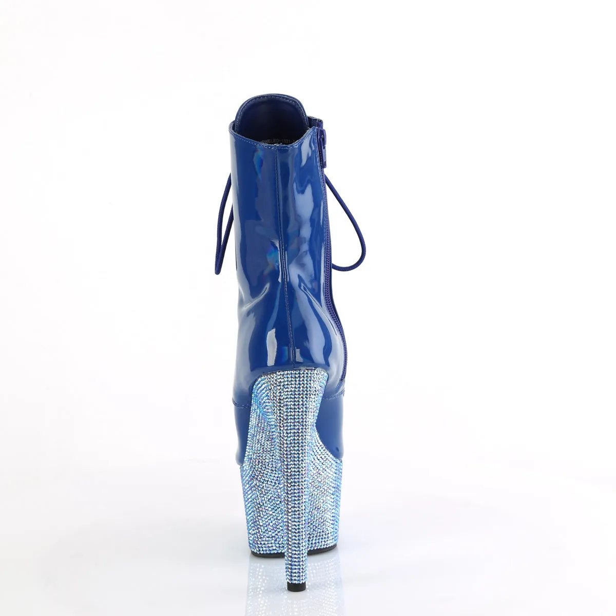 BEJEWELED-1021-7  Blue Holo Patent/Blue AB RS