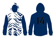 CUSTOM TEMPLATE DESIGNS - Hoodie 121