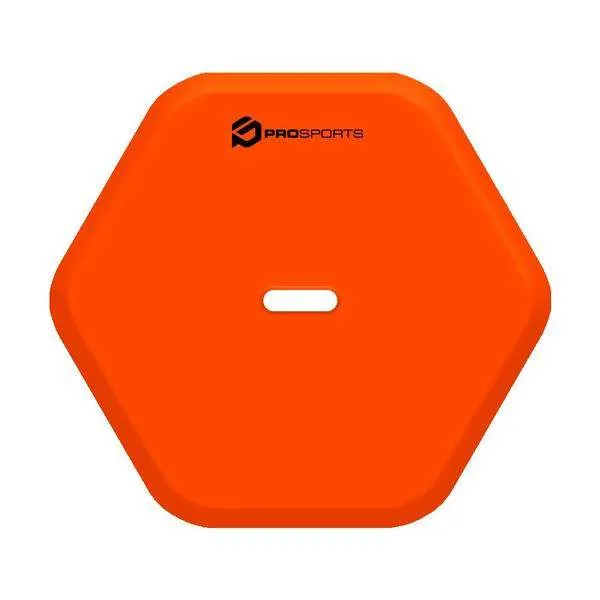 Hexagonal Flat Disc Markers (Pack of 10)