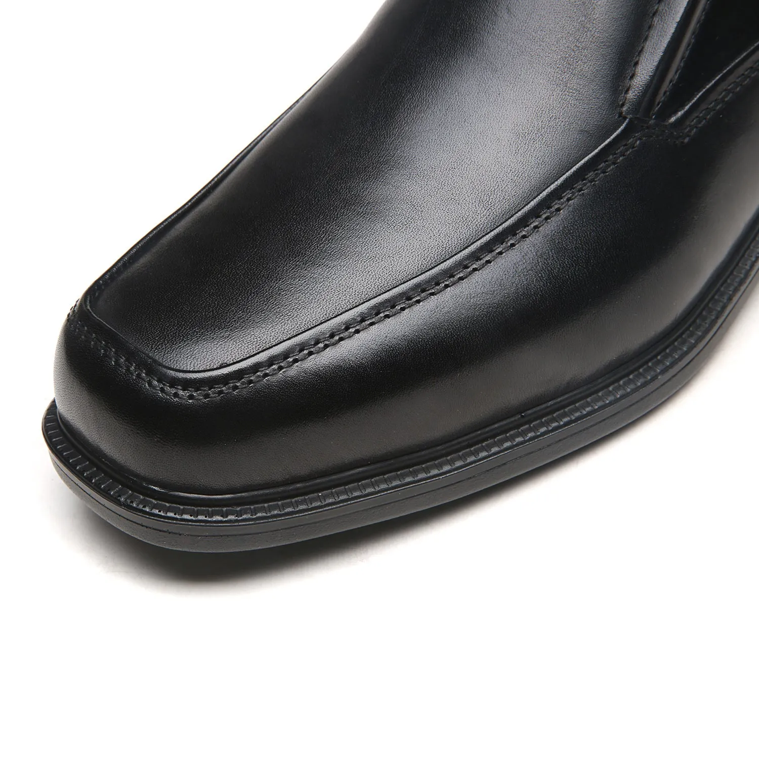 Men's Wide Width Oxford Shoes Wide-3-Black