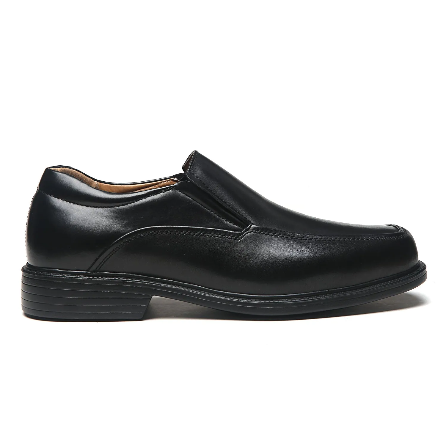 Men's Wide Width Oxford Shoes Wide-3-Black