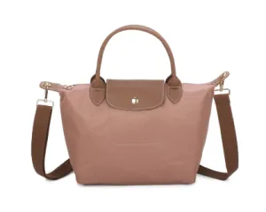 Midi Grab Handle Pouch Bag Dusty Pink