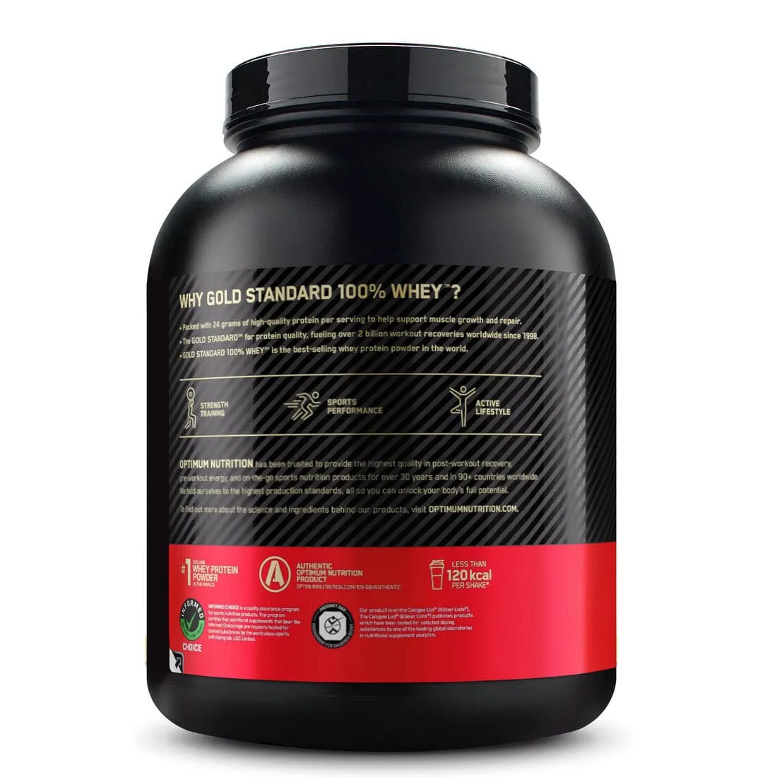 Proteine whey gold standard vanille ice cream 2,2kg