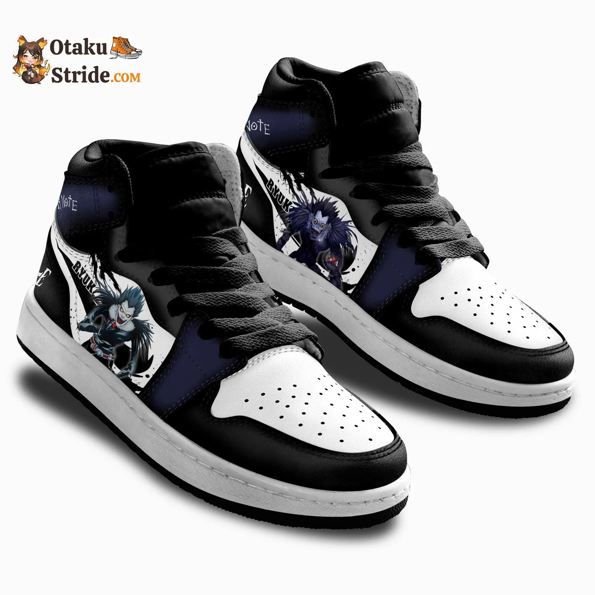 Ryuk Kids Sneakers Dnote Anime Shoes For Kids