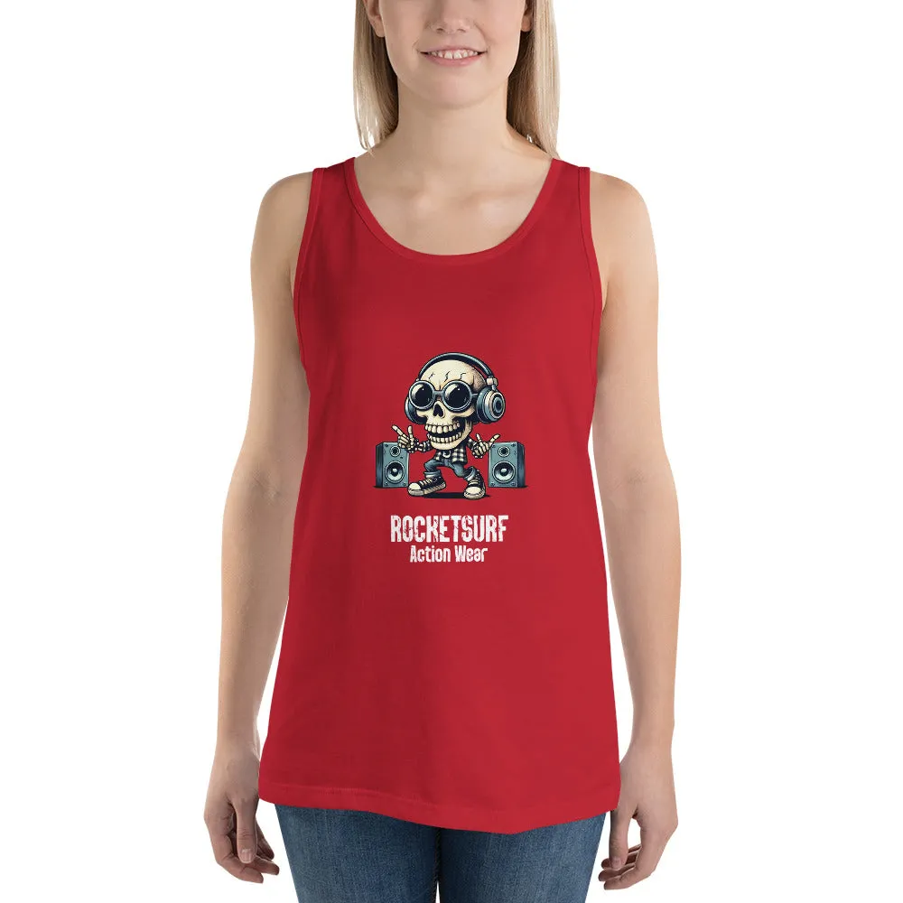 Skeletunes RocketSurf Men's Tank Top