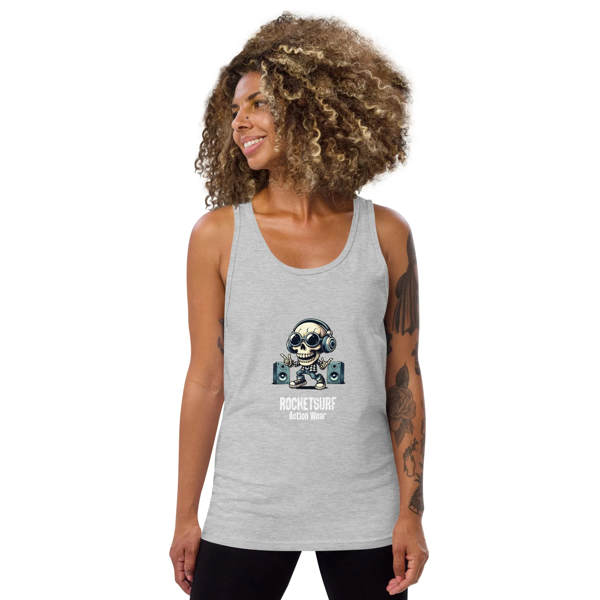 Skeletunes RocketSurf Men's Tank Top
