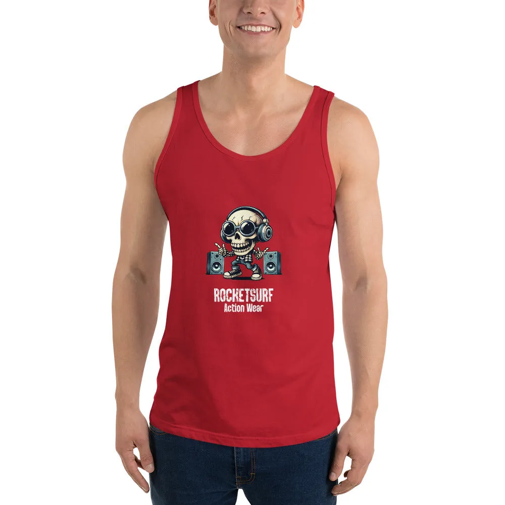 Skeletunes RocketSurf Men's Tank Top